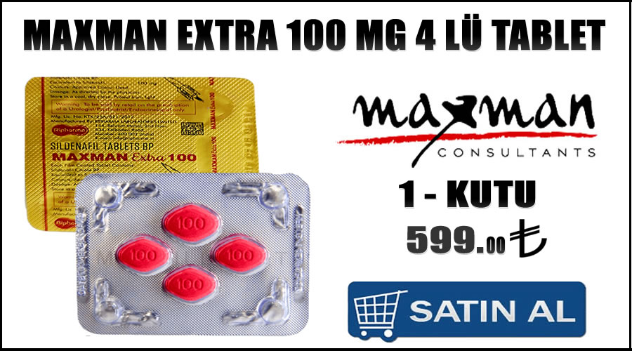 Maxman hapı extra 100 fiyat