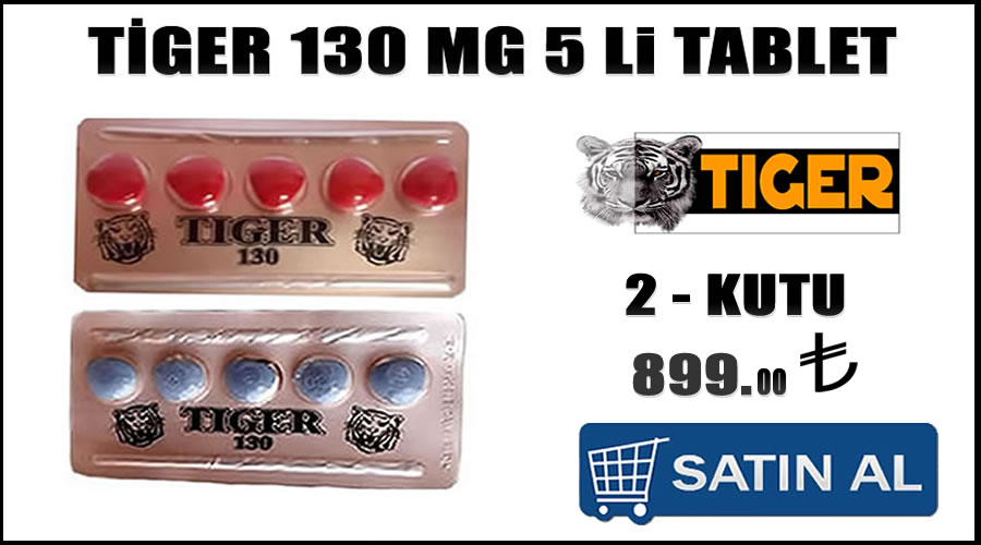 Tiger 130 mg kırmızı hap satın al
