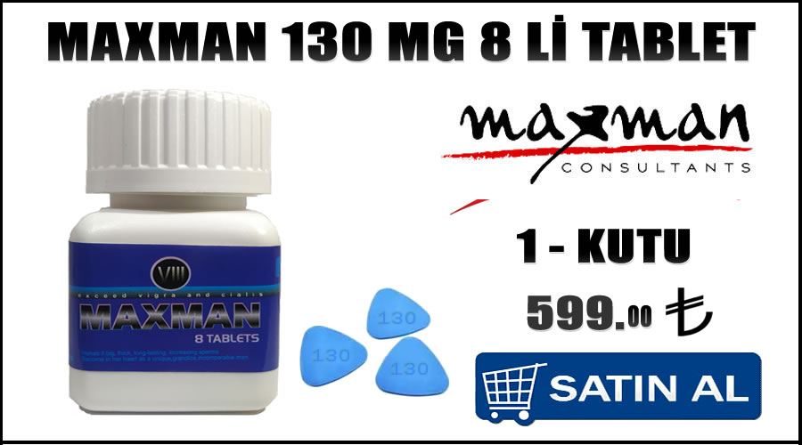 Maxman 100 mg sertleştirici hap satış