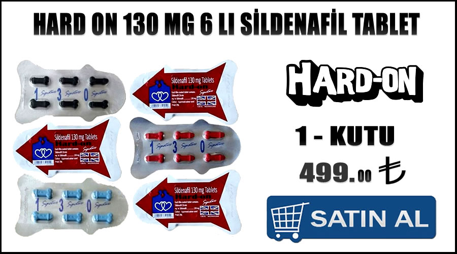 Hard on 130 mg fiyatı satış istanbul