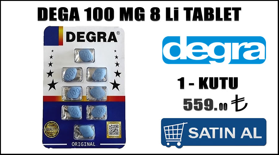 Degra 100 mg 4 film tablet fiyatı