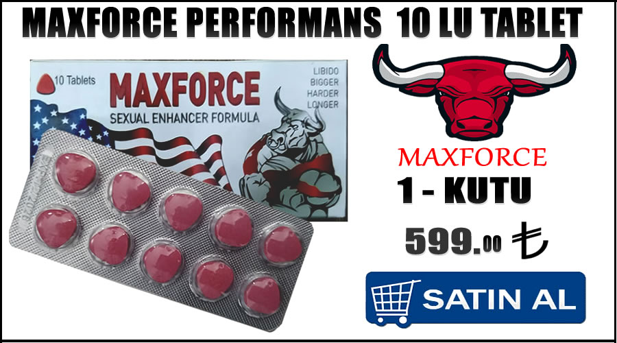 Maxforce sertleştirici bitkisel ilaçlar