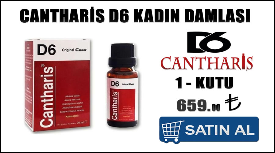 Cantharis d6 damla satın almak ne kadar