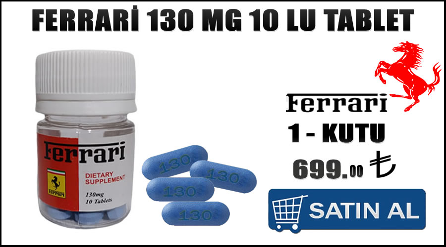 Ferrari 130 mg 10 lu kullanım şekli